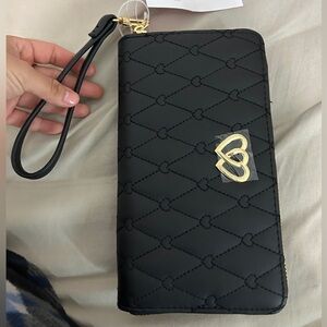 Black Wristlet Wallet